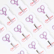 Lilac embroidery scissors