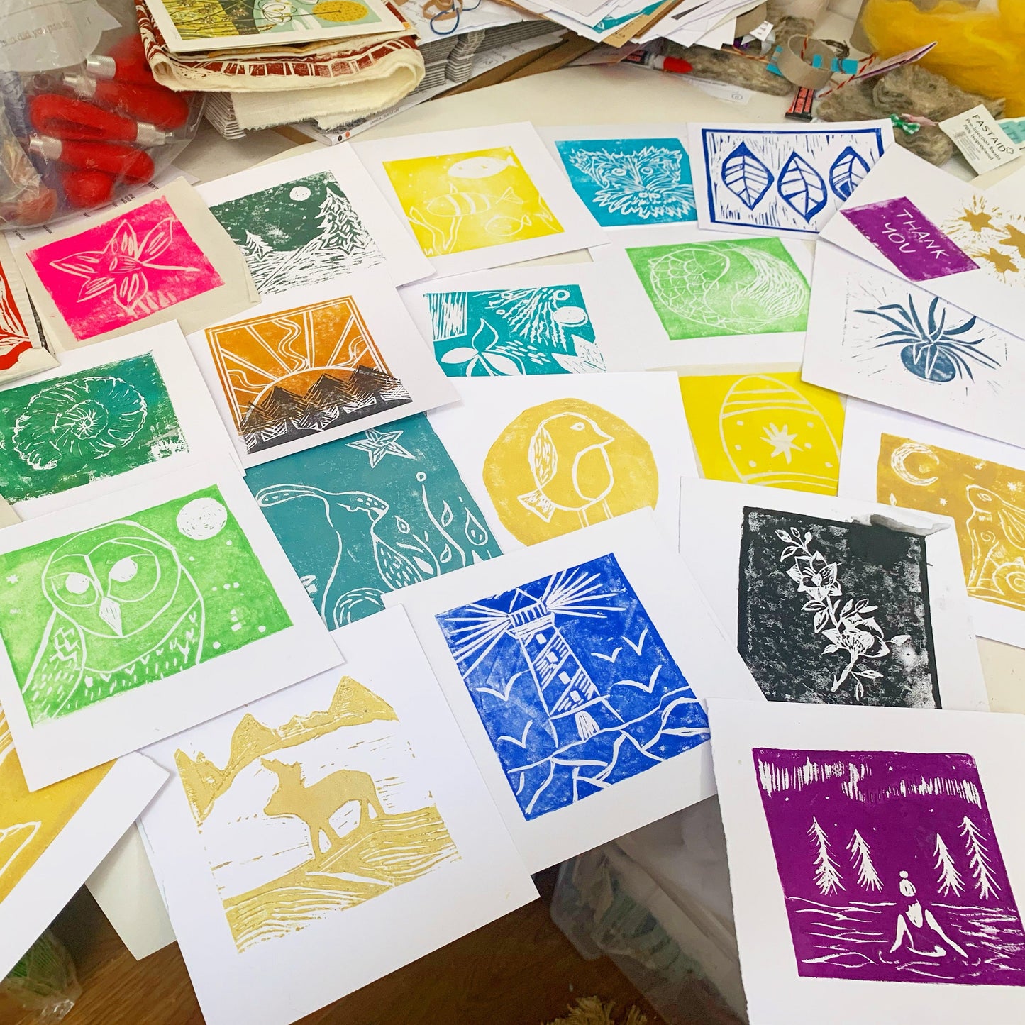 Block print ink by Speedball 75ml