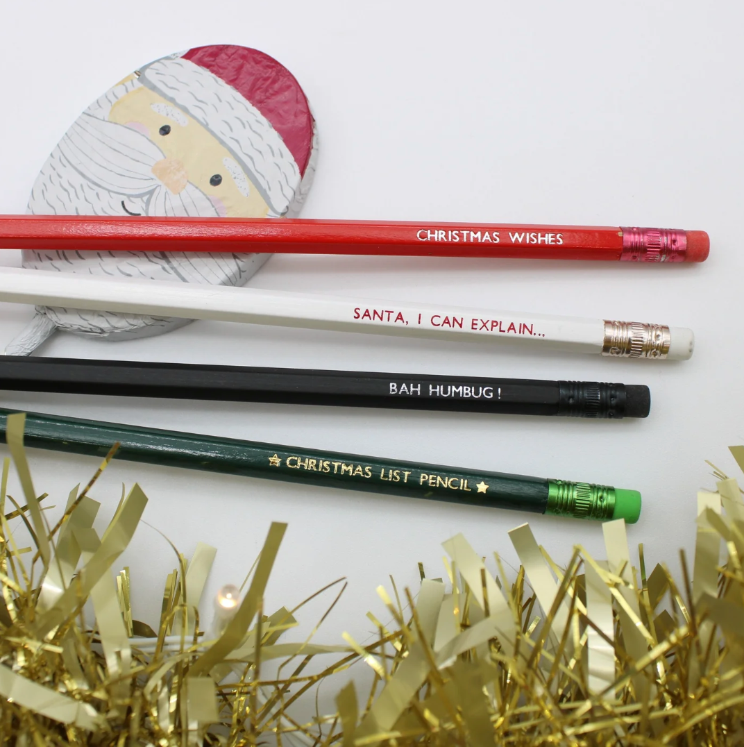Christmas pencil set