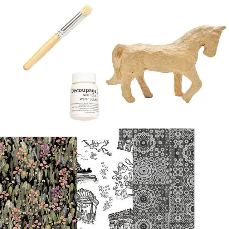 Horse - decoupage kit