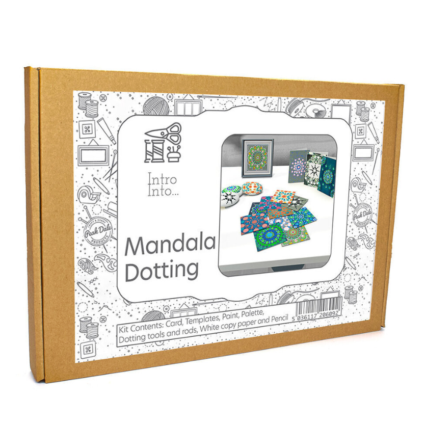 Mandala painting craft DIY kit