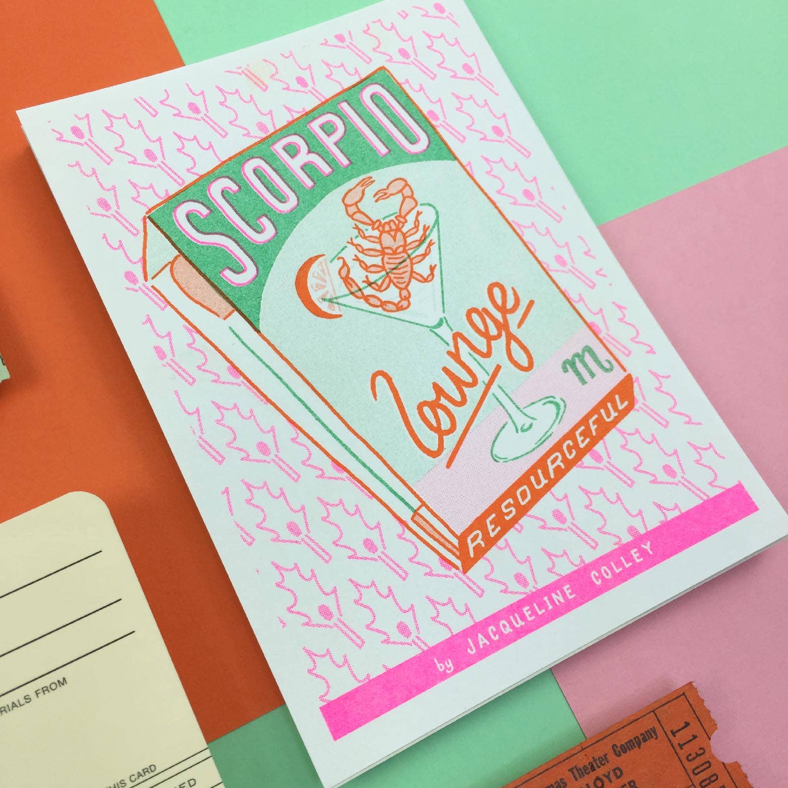 A6 Scorpio Zodiac Mini print