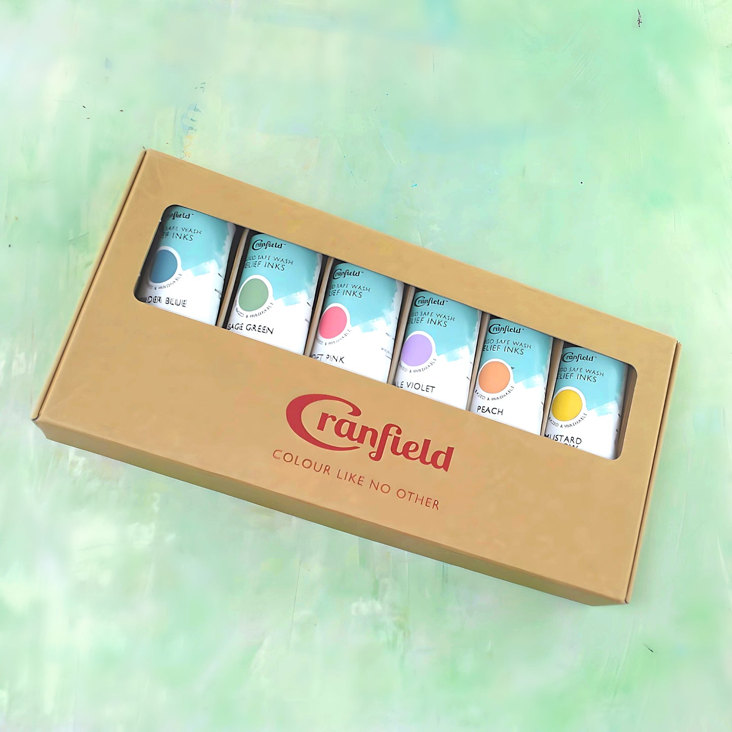 Cranfield Caligo Soft Shades Safe Wash Relief Inks x6