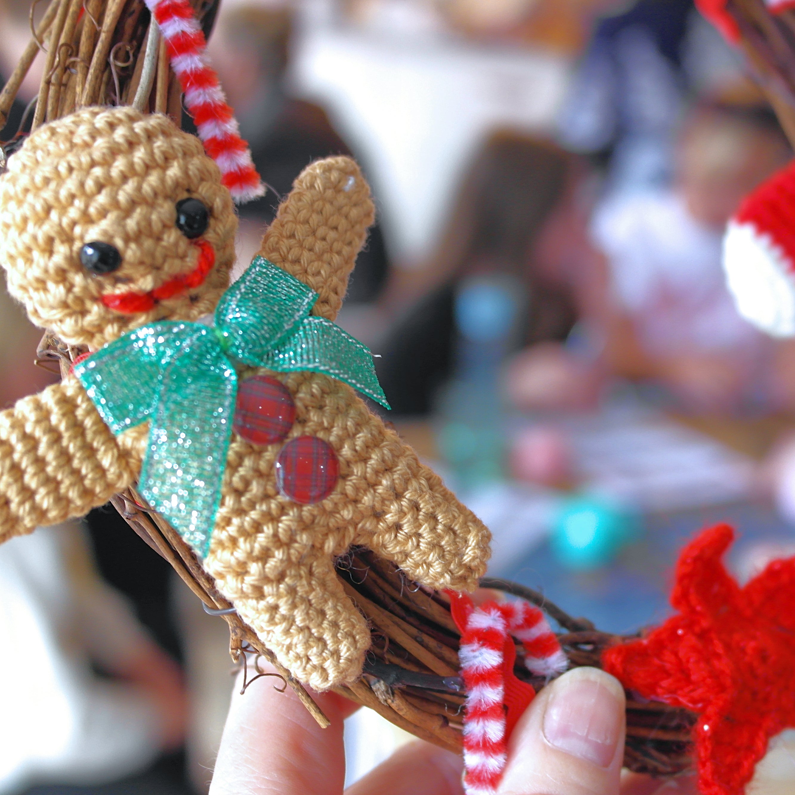 Workshop Crochet Christmas Wreath