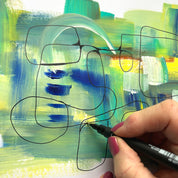 Expressive abstract Art with Artist Diane Moore