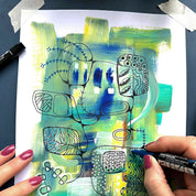 Expressive abstract Art with Artist Diane Moore