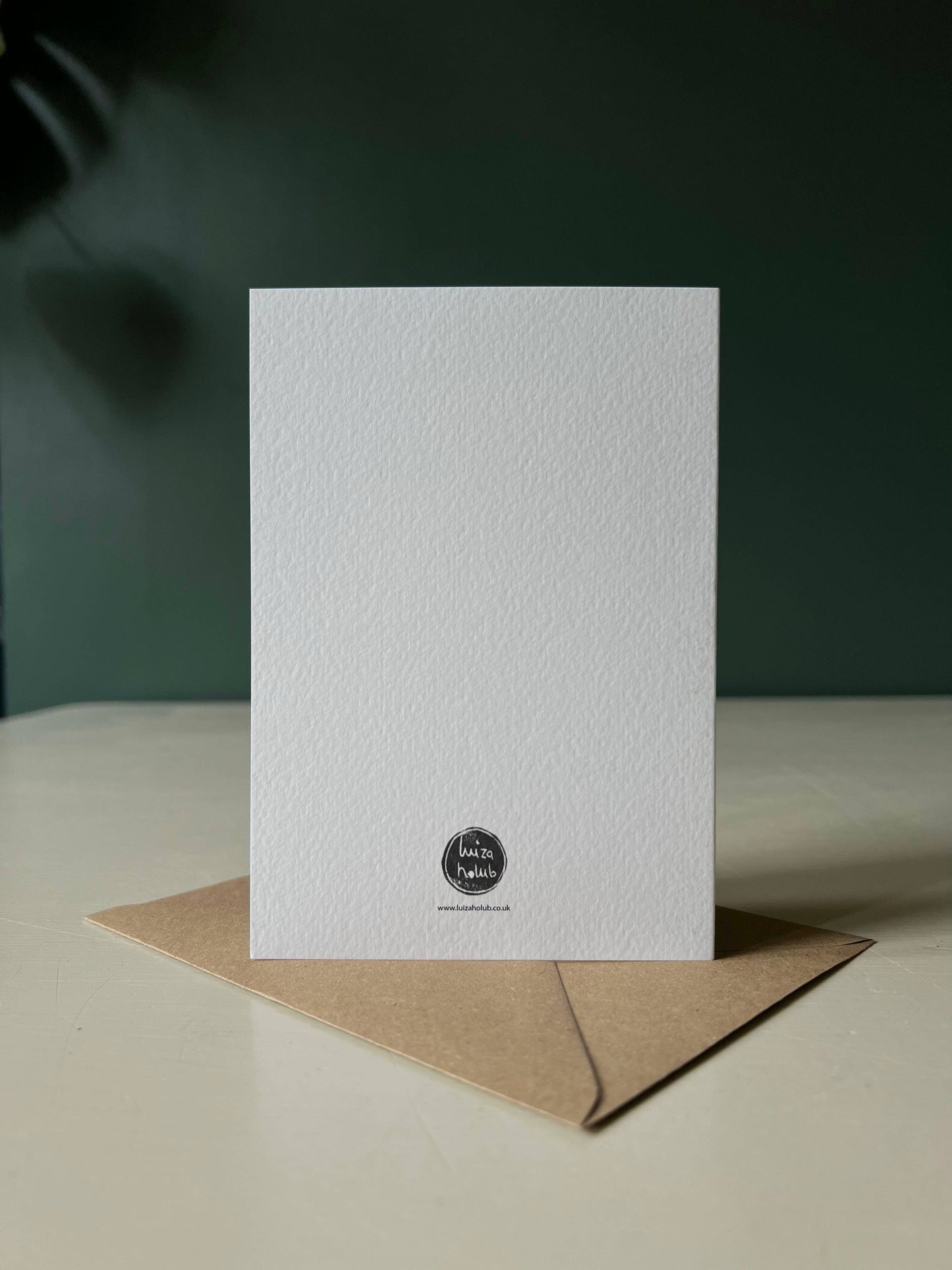 Card, Spotted Begonia