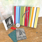 Luxury linocut & print kit with art card