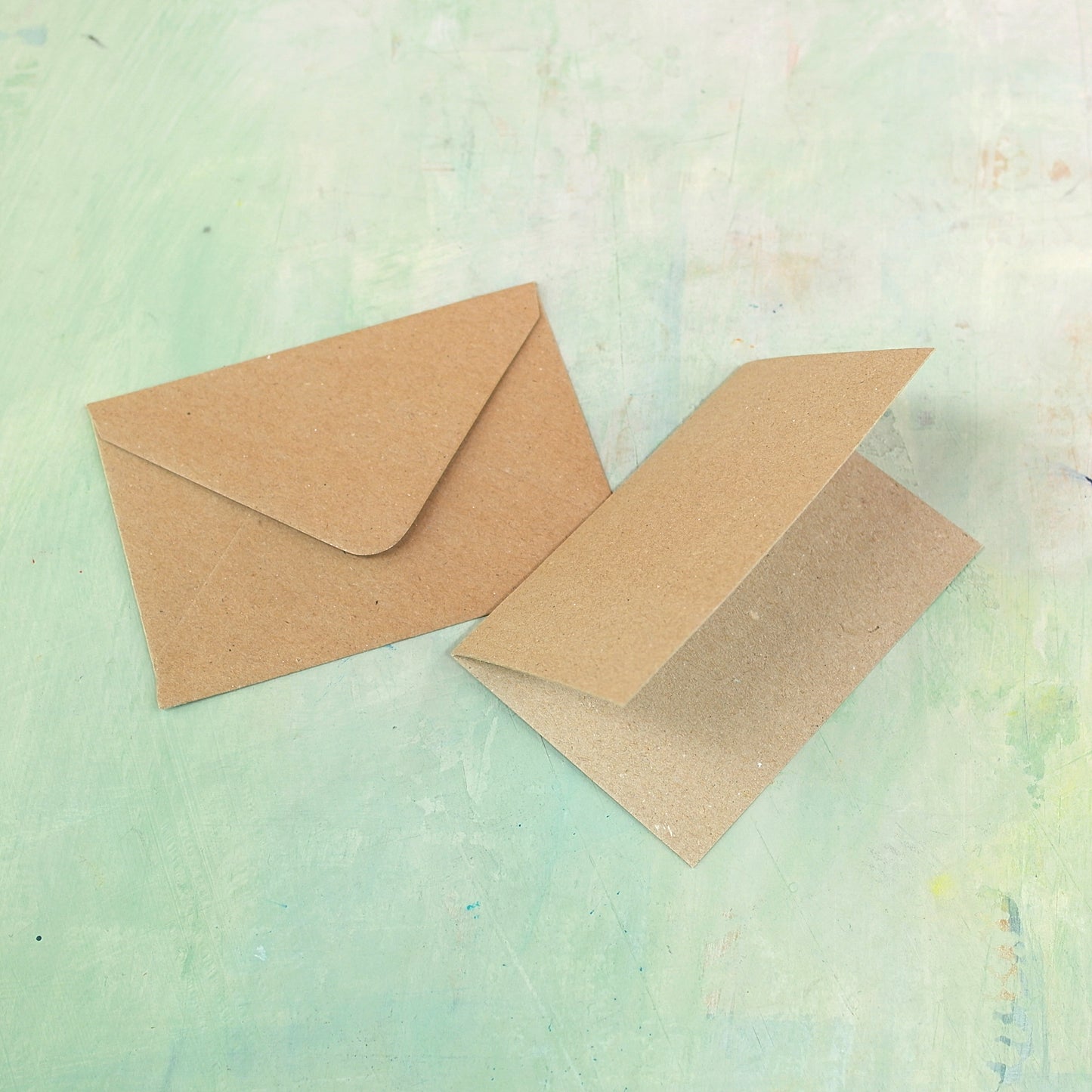 Kraft recycled card blanks with envelopes for printing & card making