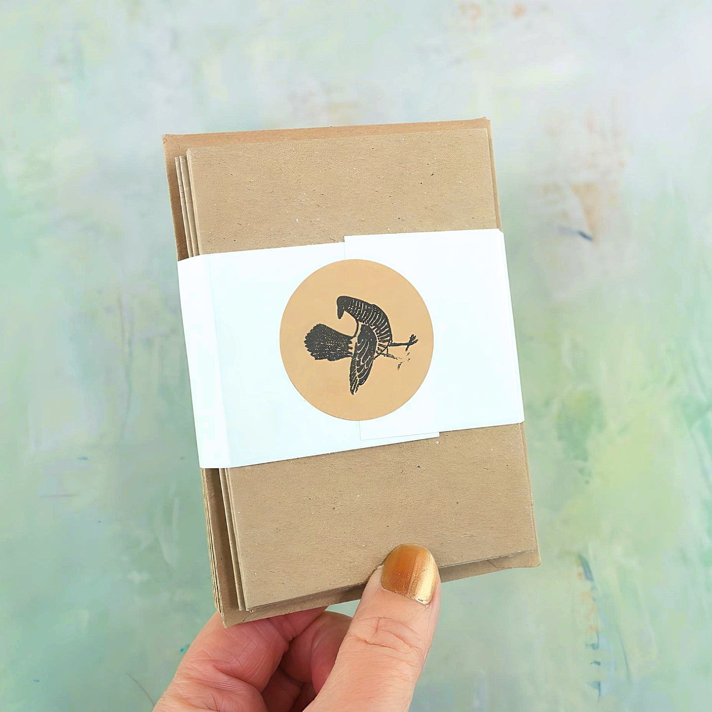 Kraft recycled card blanks with envelopes for printing & card making
