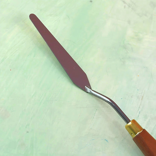 Pear shape painting knife