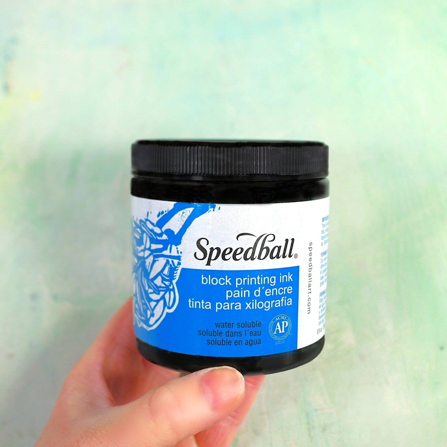 Block print ink by Speedball 236ml