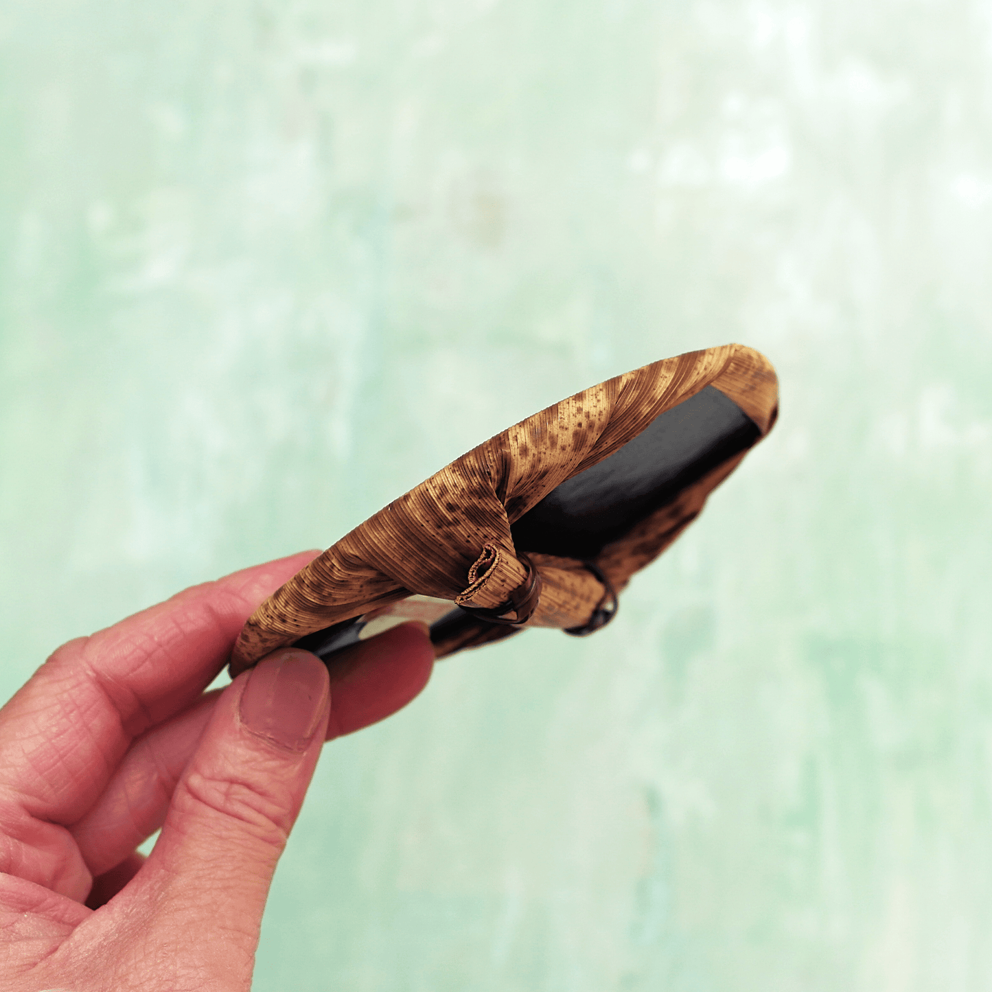 Bamboo baren for hand printing