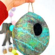 Creative felting kit bird pod