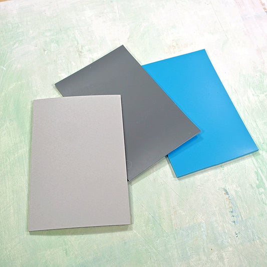 Lino pack of 3 sheets A6 mix quality