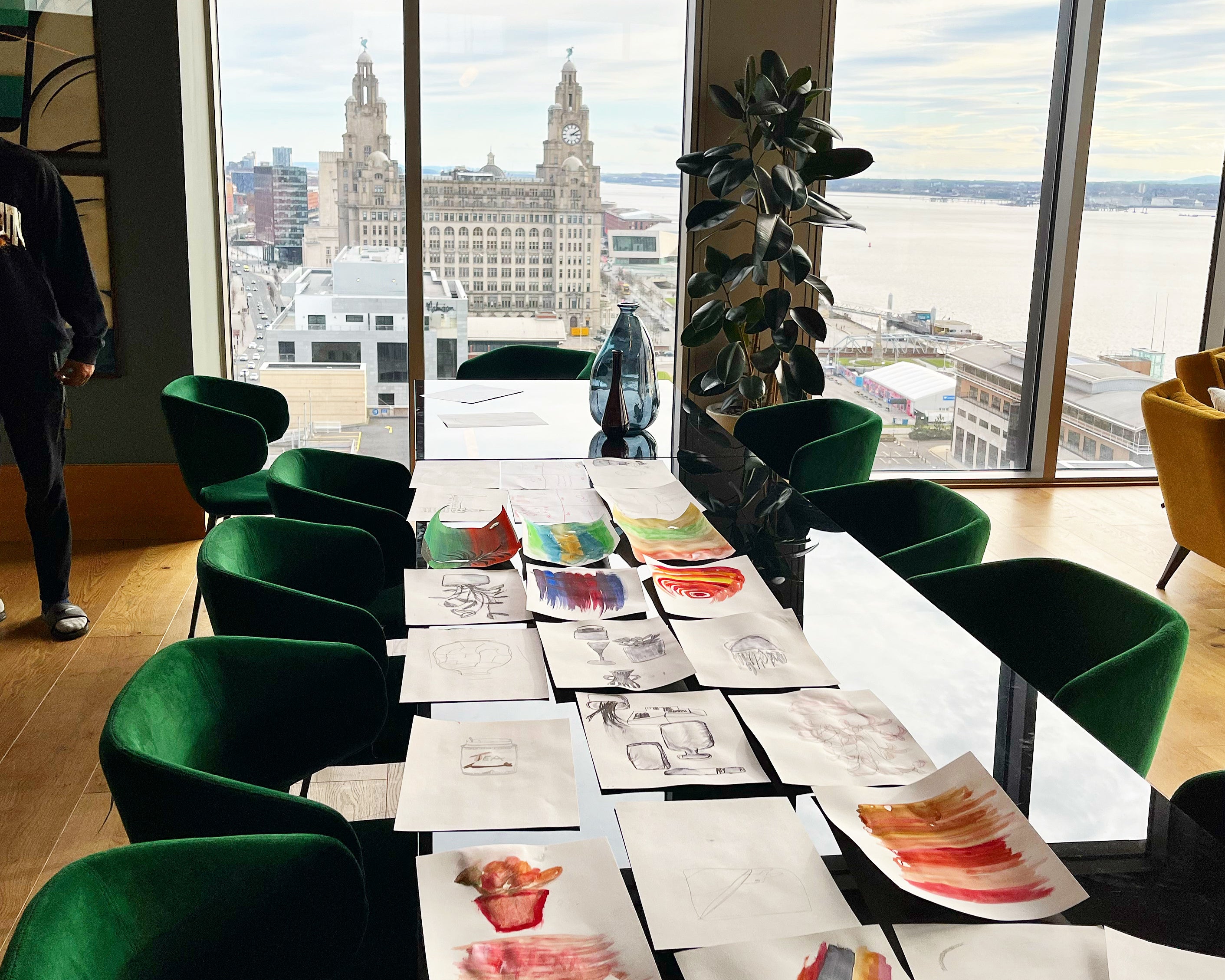 Lexington Building view of Liver Building