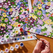 Abrams & Chronicle Liberty London paint by numbers kit floral