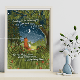 Being There, Art Print A4