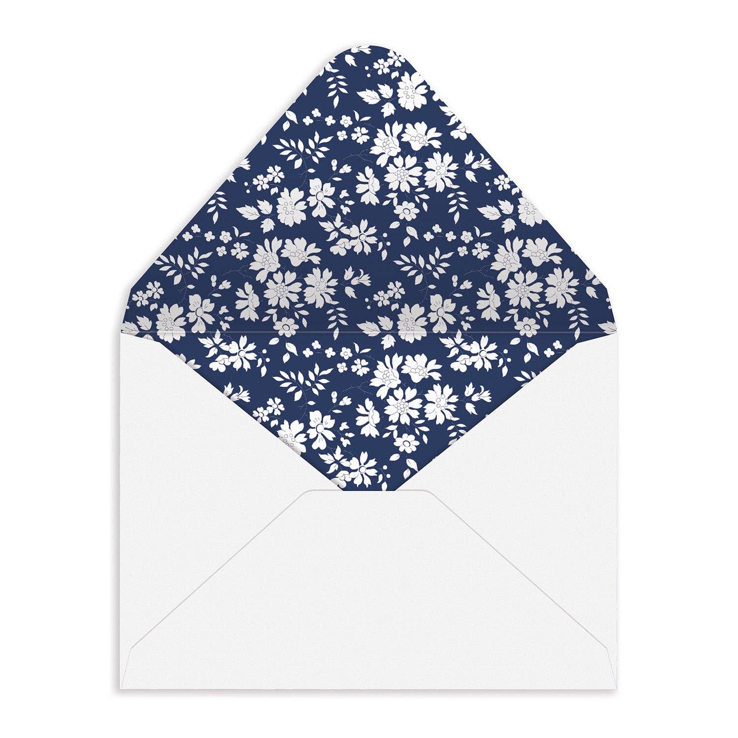 Liberty London Floral Notecard Set, 16 Greeting Cards in Keepsake Drawer Box