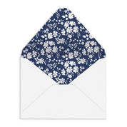 Liberty London Floral Notecard Set, 16 Greeting Cards in Keepsake Drawer Box