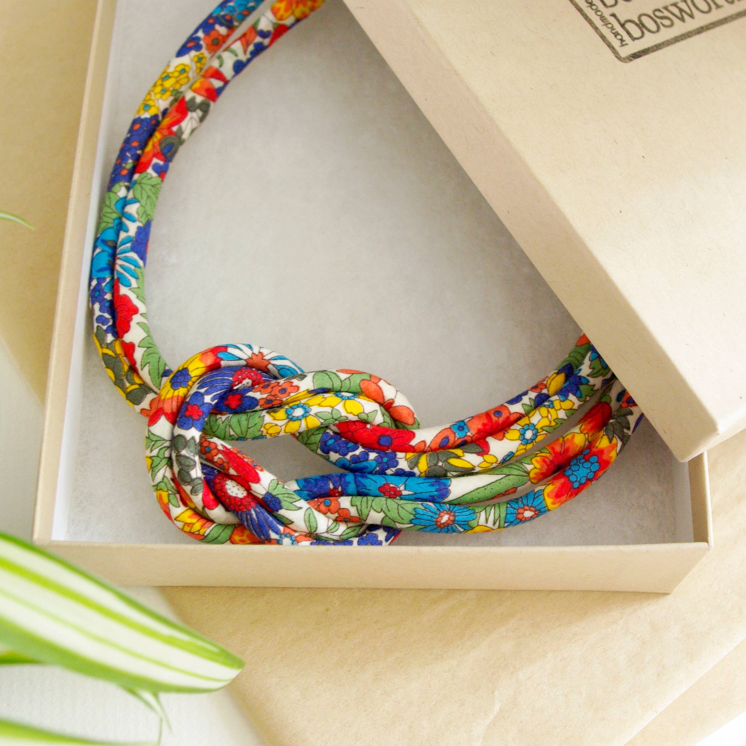 Reef Knot Liberty Print Necklace