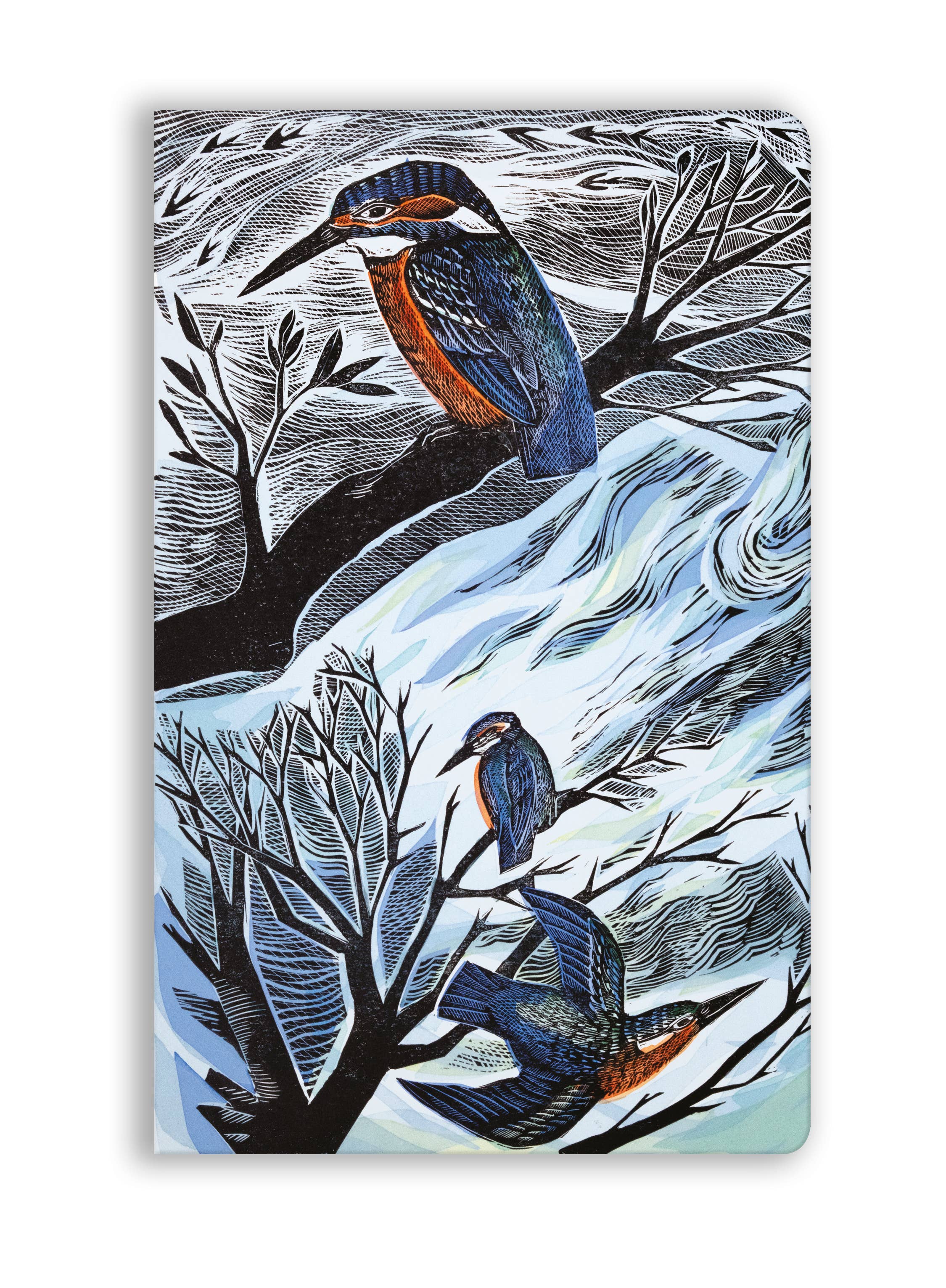 Suffolk Kingfishers Soft Touch Lined Journal