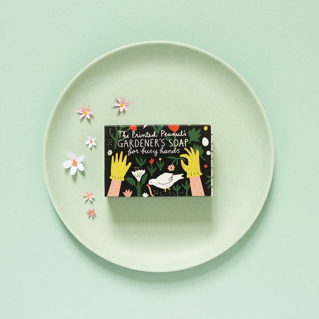 Gardener’s Soap, Peppermint Exfoliating Vegan Soap Bar