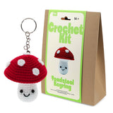 Crochet Toadstool Keyring Kit