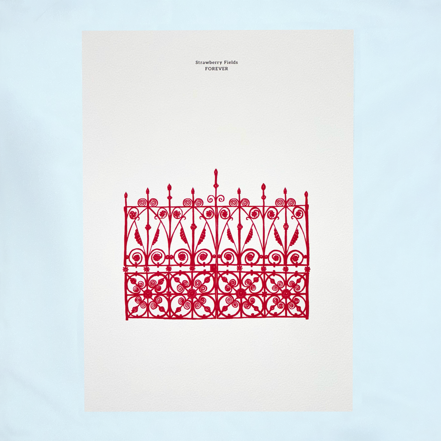 Art Print, Strawberry Fields Forever