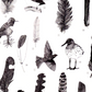 Art Print, Migratory Menagerie