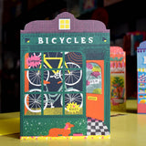 Bicycle Shop Greeting Card, Illustrated Blank Card for Cyclist or Bike Lover