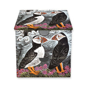 Angela Harding Fair Isle Puffins Memo Box with Drawer