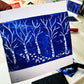 Workshop Christmas linocut & print