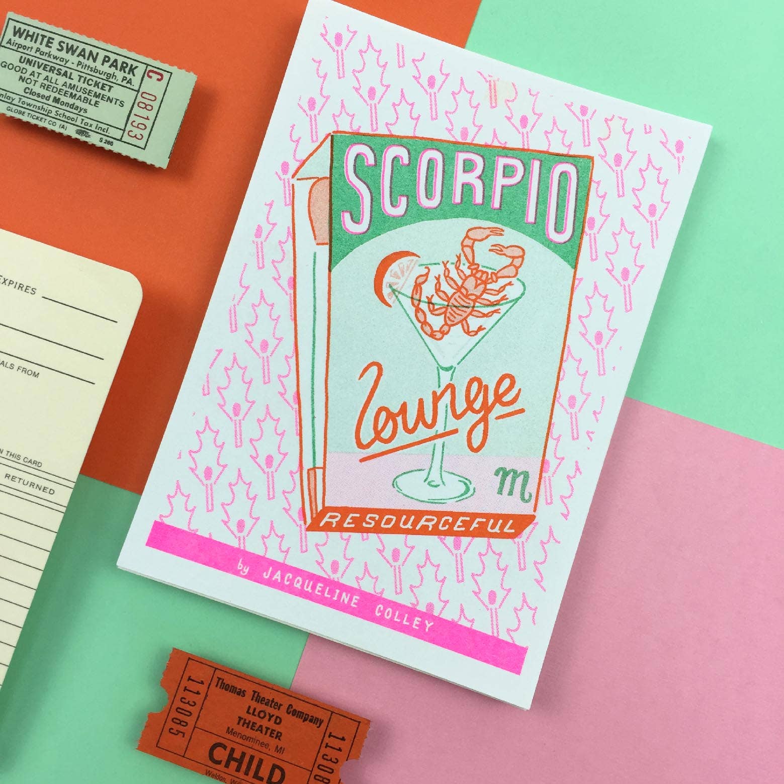 A6 Scorpio Zodiac Mini print