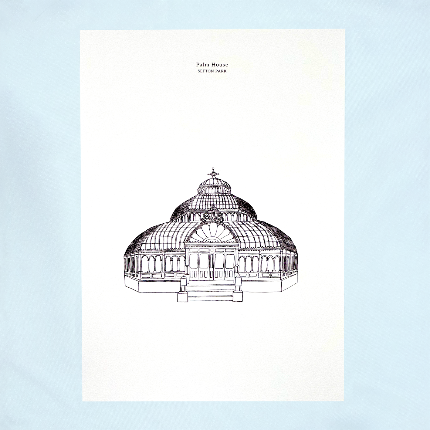 Art Print, Sefton Park Palm House Liverpool