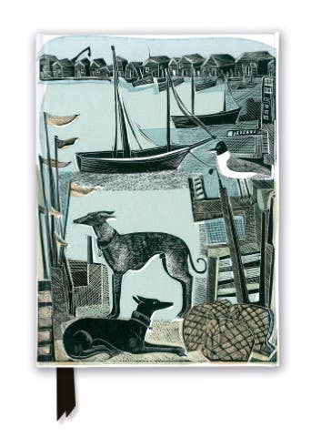 Harbour Whippets Foiled Lined Journal