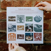 Wild Women Linocut Calendar 2027 by Nicole Revy