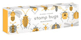 Stamp Bugs Rubber Stamp Set, 25 Wood-Backed Insect Stamps for Creative Crafts & Gifts