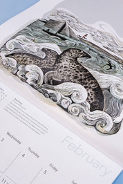 Angela Harding Wildlife Art Wall Calendar 2027