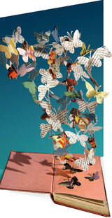 Scissors Paper Tree Lasercut Greeting Card