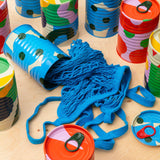 Pop To The Shop, string bag in a can