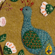 Corinne Lapierre Flamboyant Peacock Embroidery Hoop Kit