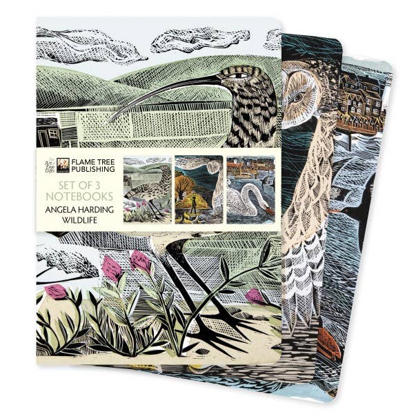 Wildlife, Set 3 Foiled Notebooks size A5