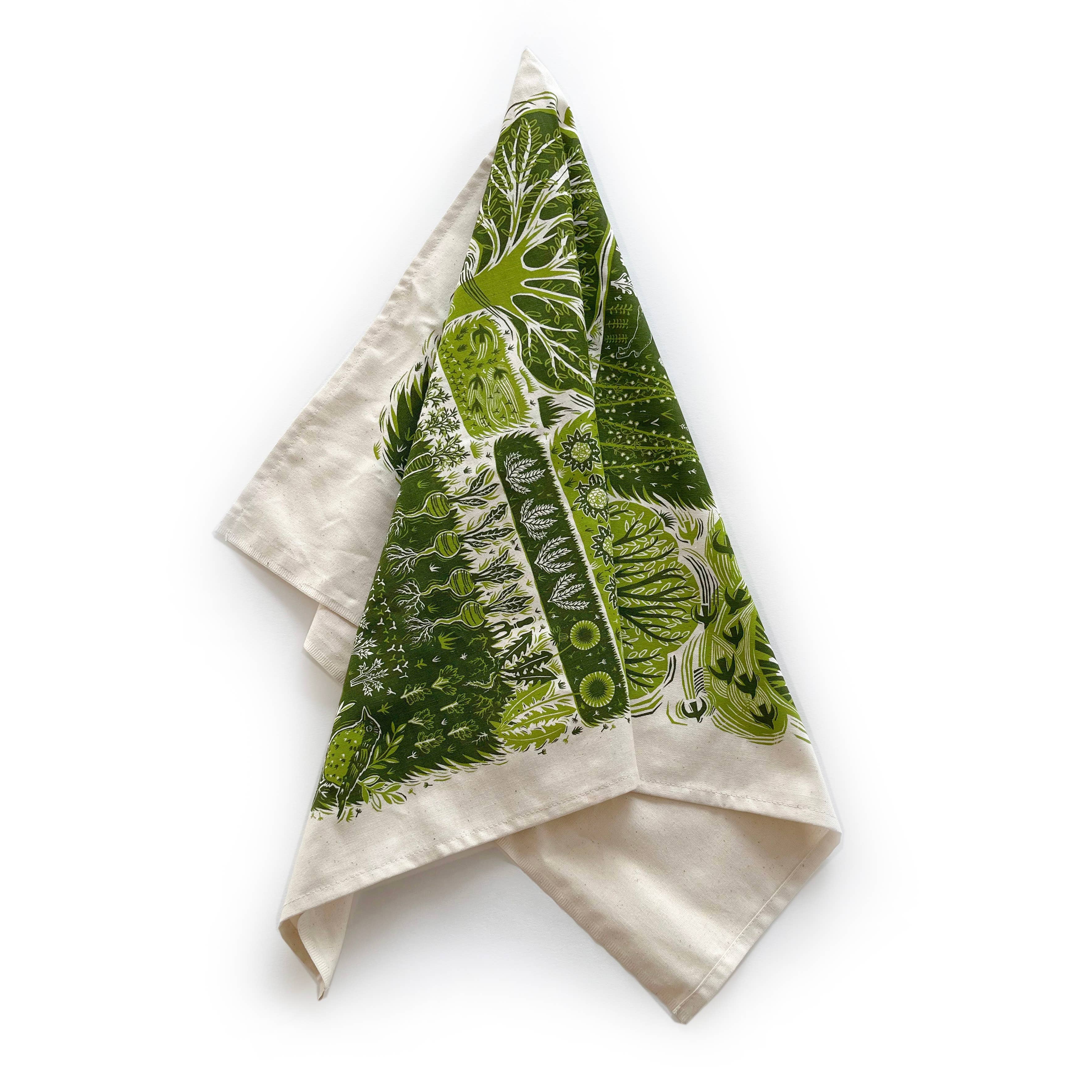 Allotment Cotton Tea Towel
