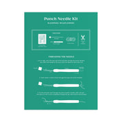 Blooming Wildflowers Beginner Punch Needle Kit