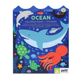 Ocean Colouring Book & Sticker Set, Activity Book (Age 4+)