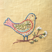 Stick and Stitch Embroidery: Folk Flowers transfer sheets