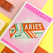 A6 Aries Mini Zodiac print