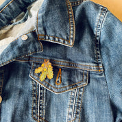 Oak Leaf Mini Pin Brooch