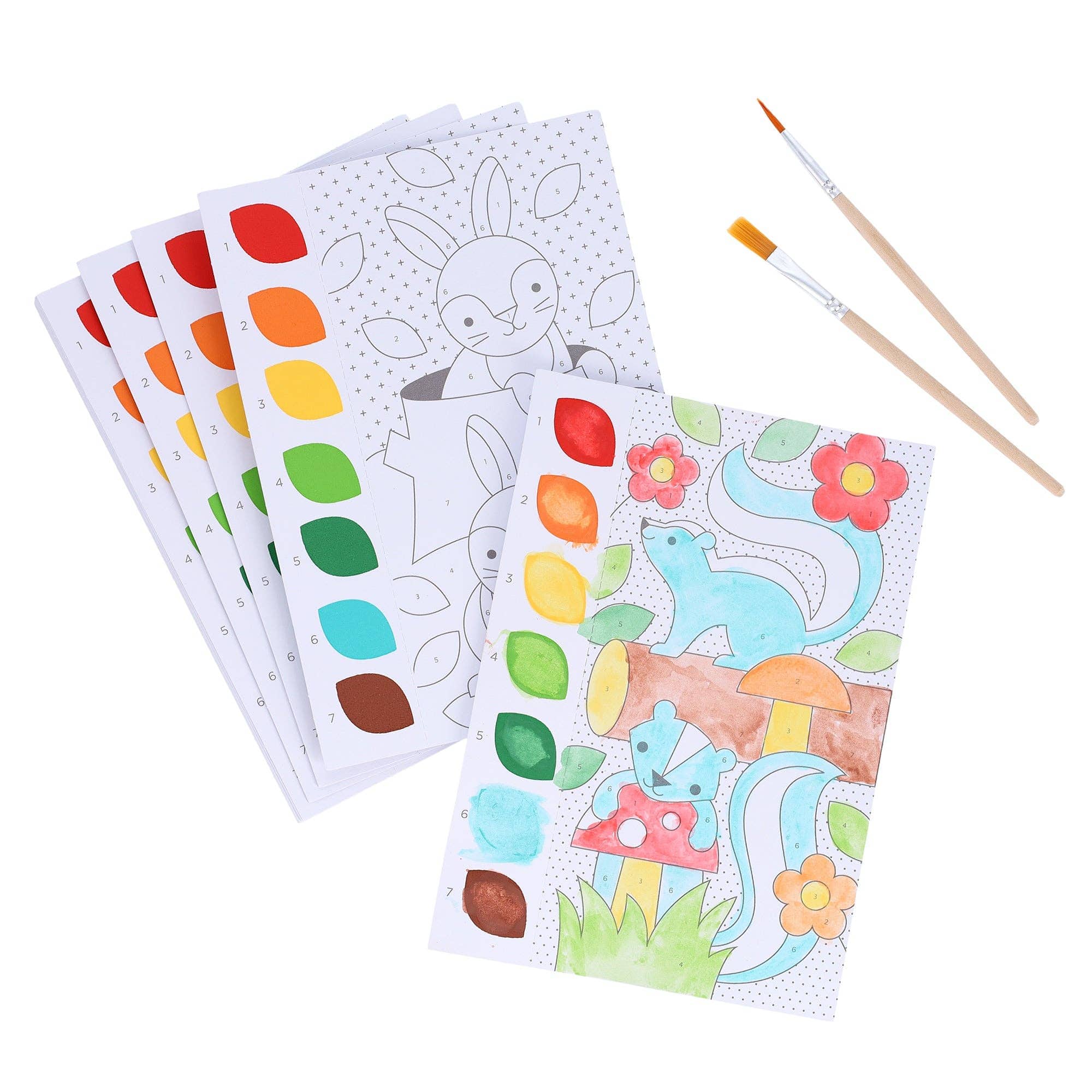 Paint by Numbers: Woodland (Age 6+)
